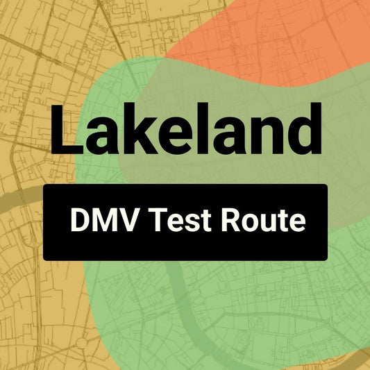 Lakeland, Florida DMV Driving Test Routes