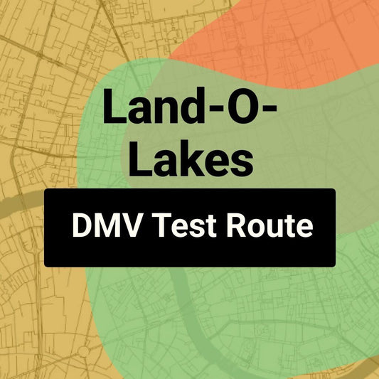 Land-O-Lakes, Florida DMV Driving Test Routes