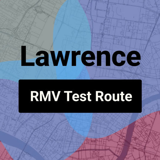 Lawrence, Massachusetts RMV Driving Test Routes