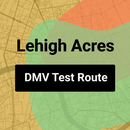 Lehigh Acres, Florida DMV Driving Test Routes