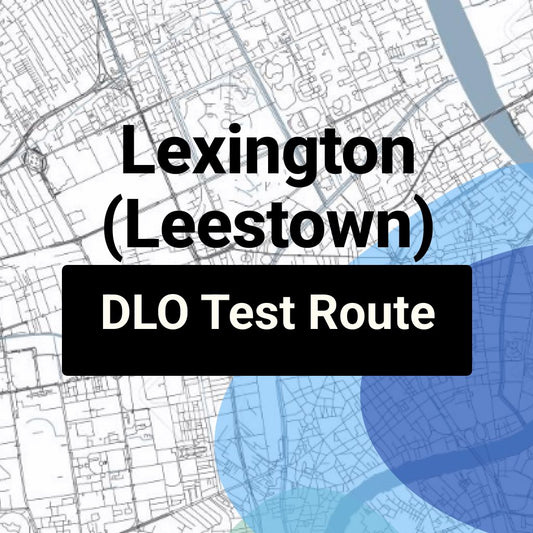 Lexington (Leestown), Kentucky DLO Driving Test Routes