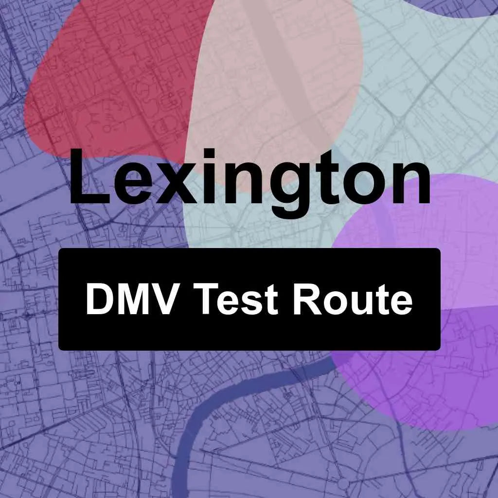Lexington, North Carolina DMV Driving Test Routes
