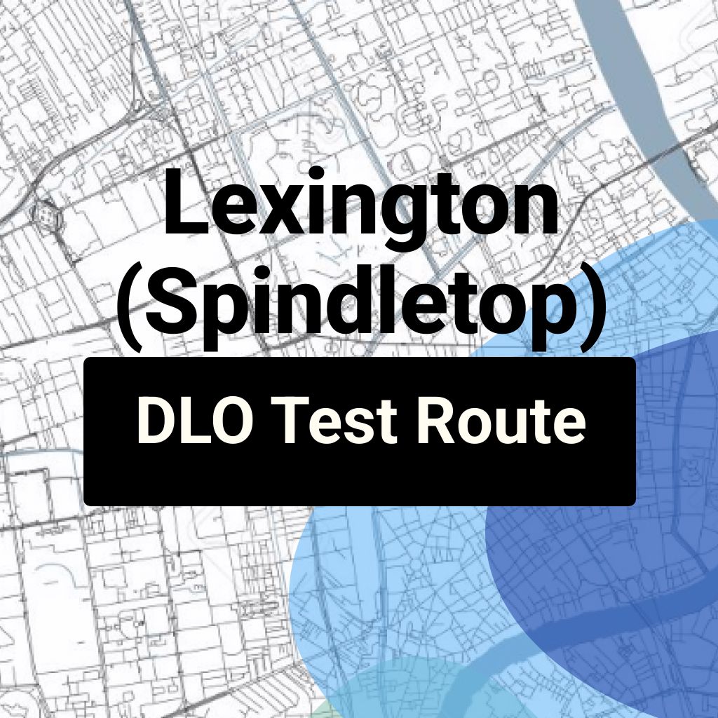 Lexington (Spindletop), Kentucky DLO Driving Test Routes