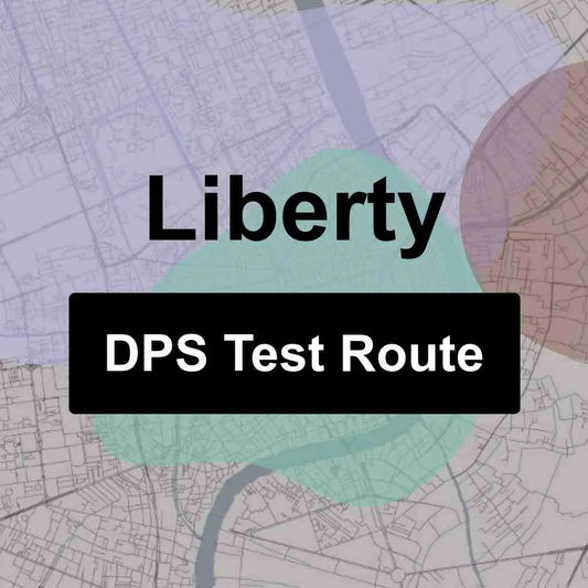Liberty, Texas DPS Driving Test Routes