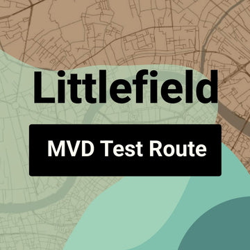 Littlefield, Arizona MVD Driving Test Routes