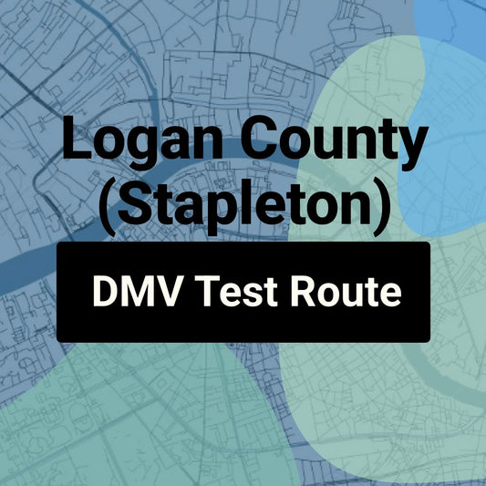 Logan County (Stapleton), Nebraska DMV Driving Test Routes
