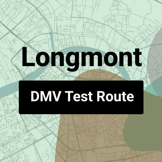 Longmont, Colorado DMV Driving Test Routes