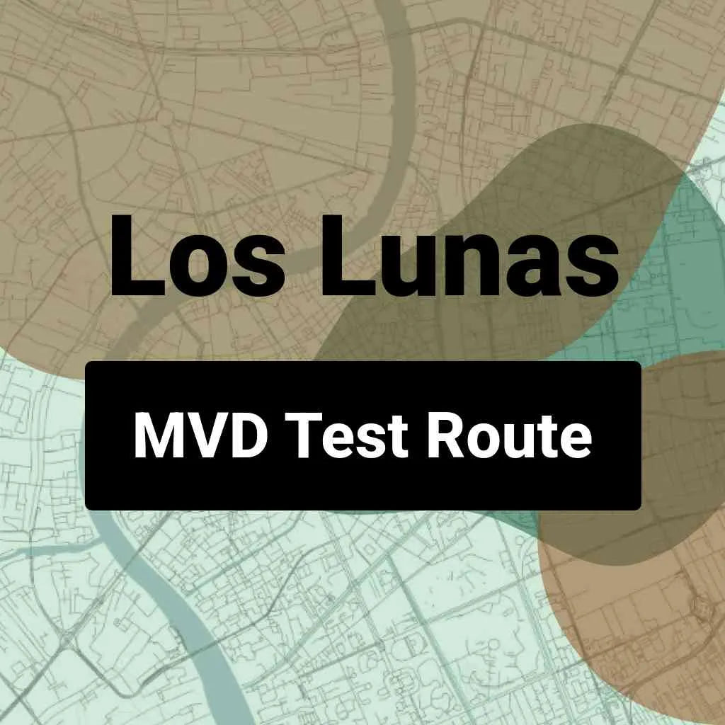 Los Lunas, New Mexico MVD Driving Test Routes