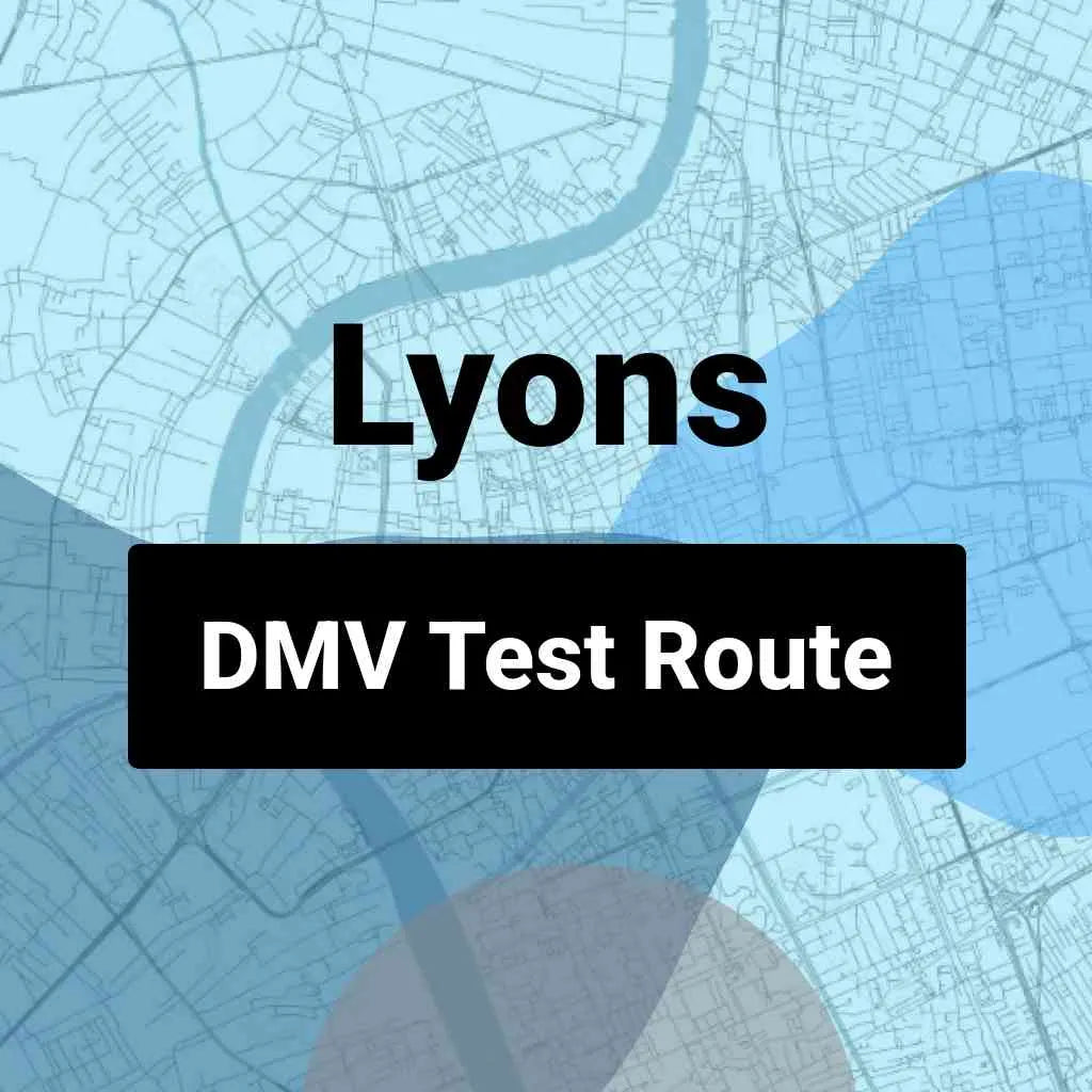 Lyons, New York DMV Driving Test Routes