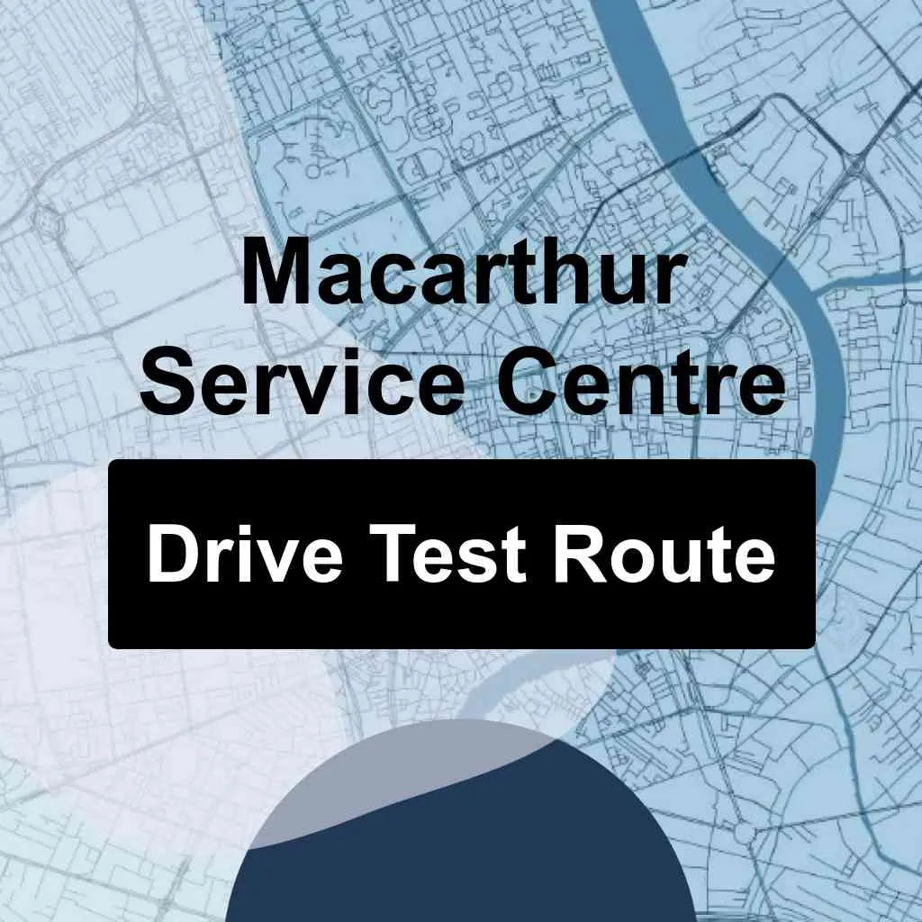 Macarthur Service Centre, New South Wales (NSW) Driving Test Routes