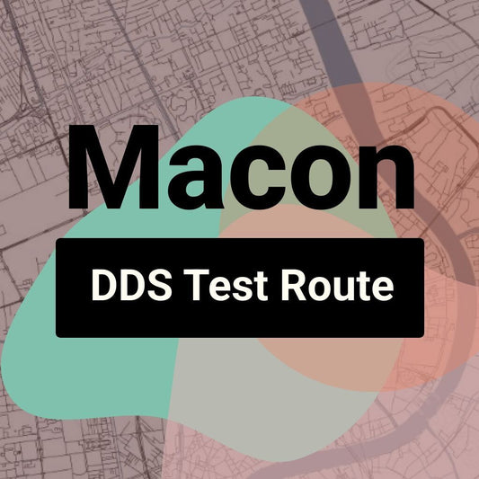 Macon, Georgia DDS Driving Test Routes