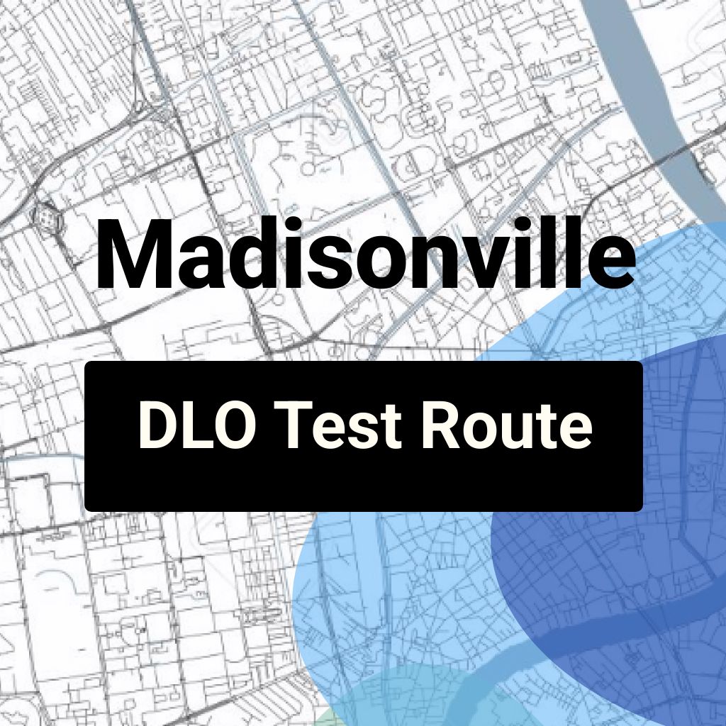 Madisonville, Kentucky DLO Driving Test Routes