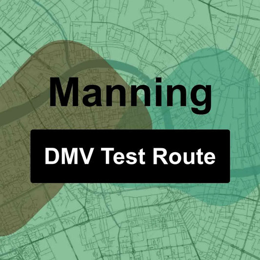 Manning, South Carolina DMV Driving Test Routes