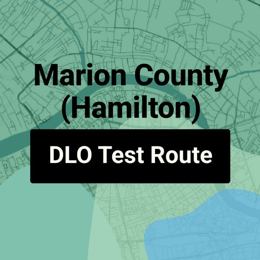 Marion County (Hamilton) Alabama DLO Driving Test Routes