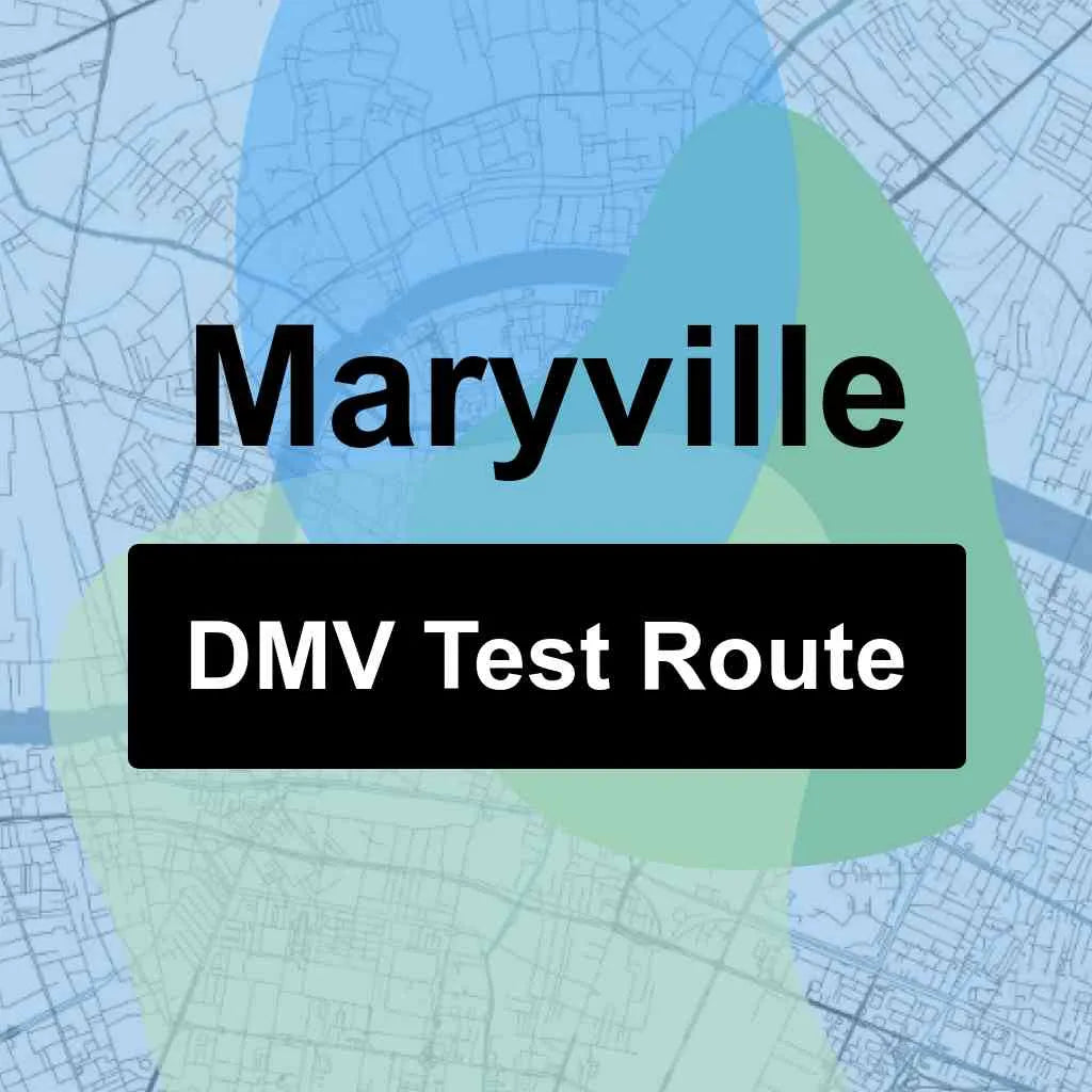 Maryville, Tennessee DMV Driving Test Routes