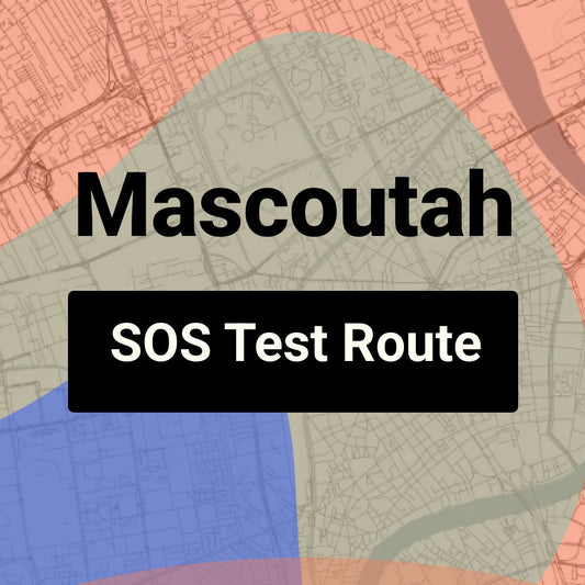 Mascoutah, Illinois SOS Driving Test Routes