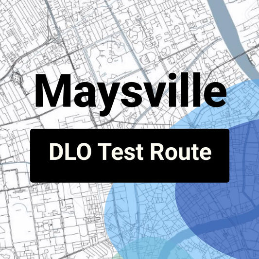 Maysville, Kentucky DLO Driving Test Routes