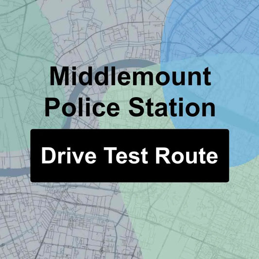 Middlemount Police Station, Queensland (QLD)  Driving Test Routes