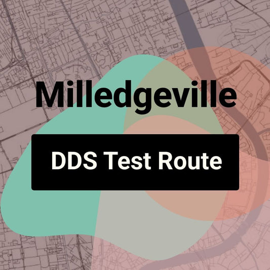 Milledgeville, Georgia DDS Driving Test Routes