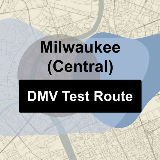 Milwaukee (Central), Wisconsin DMV Driving Test Routes