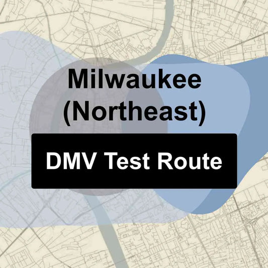 Milwaukee (Northeast), Wisconsin DMV Driving Test Routes