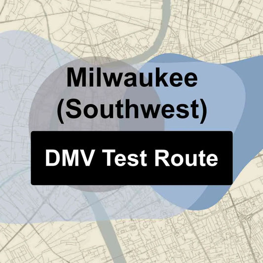 Milwaukee (Southwest), Wisconsin DMV Driving Test Routes
