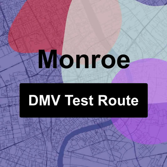 Monroe, North Carolina DMV Driving Test Routes