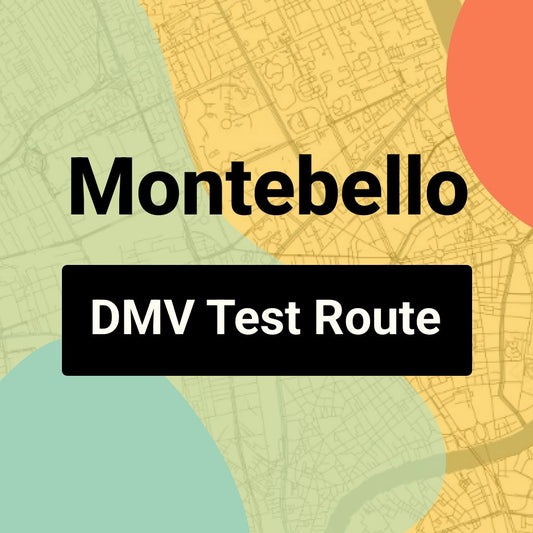 Montebello DMV Road Test Centre Routes