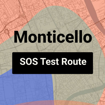 Monticello, Illinois SOS Driving Test Routes