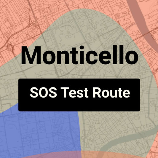Monticello, Illinois SOS Driving Test Routes