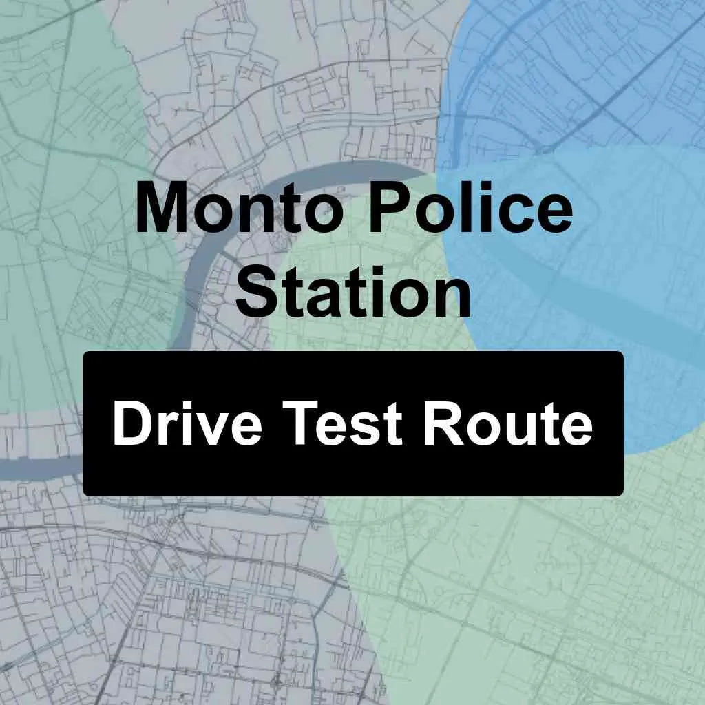 Monto Police Station, Queensland (QLD)  Driving Test Routes