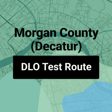 Morgan County (Decatur) Alabama DLO Driving Test Routes