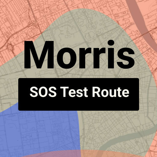 Morris, Illinois SOS Driving Test Routes