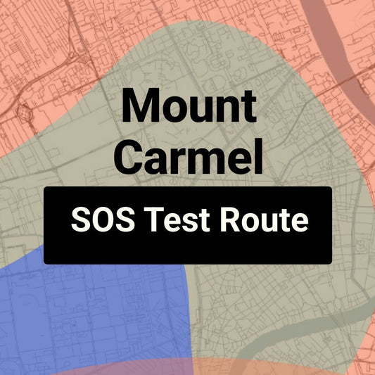 Mount Carmel, Illinois SOS Driving Test Routes