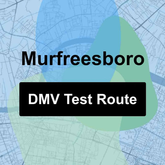 Murfreesboro, Tennessee DMV Driving Test Routes
