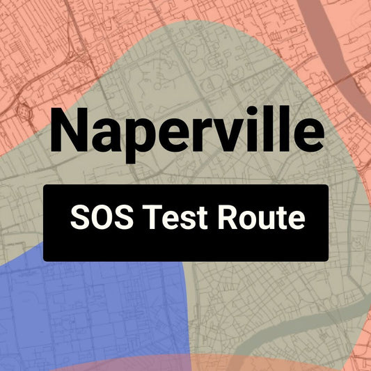 Naperville, Illinois SOS Driving Test Routes