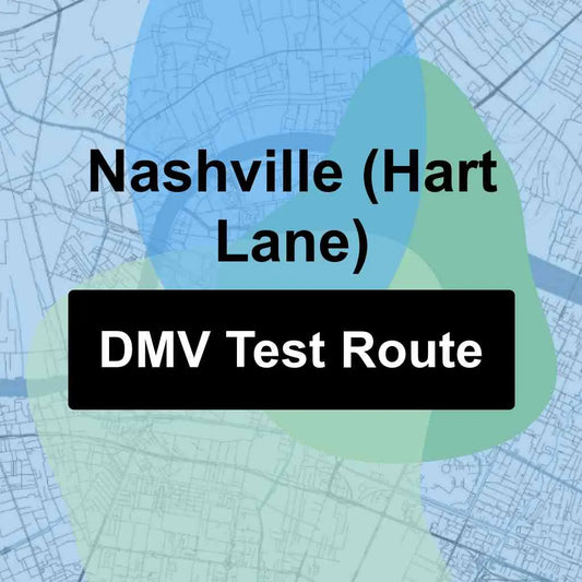 Nashville (Hart Lane), Tennessee DMV Driving Test Routes