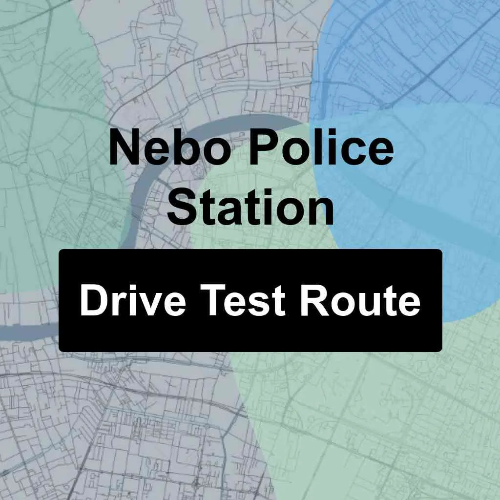 Nebo Police Station, Queensland (QLD)  Driving Test Routes