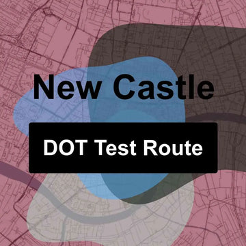 New Castle, Pennsylvania DOT Driving Test Routes