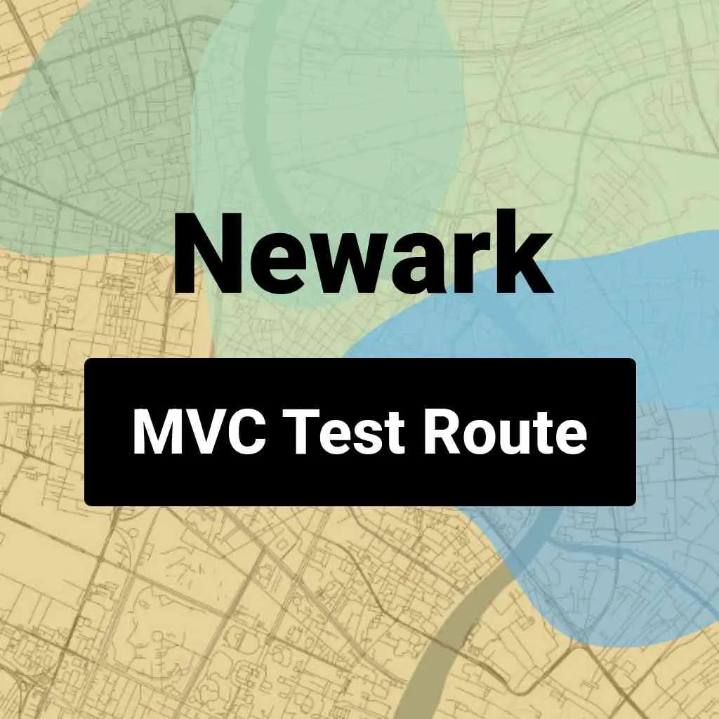 Newark, New Jersey MVC Driving Test Routes
