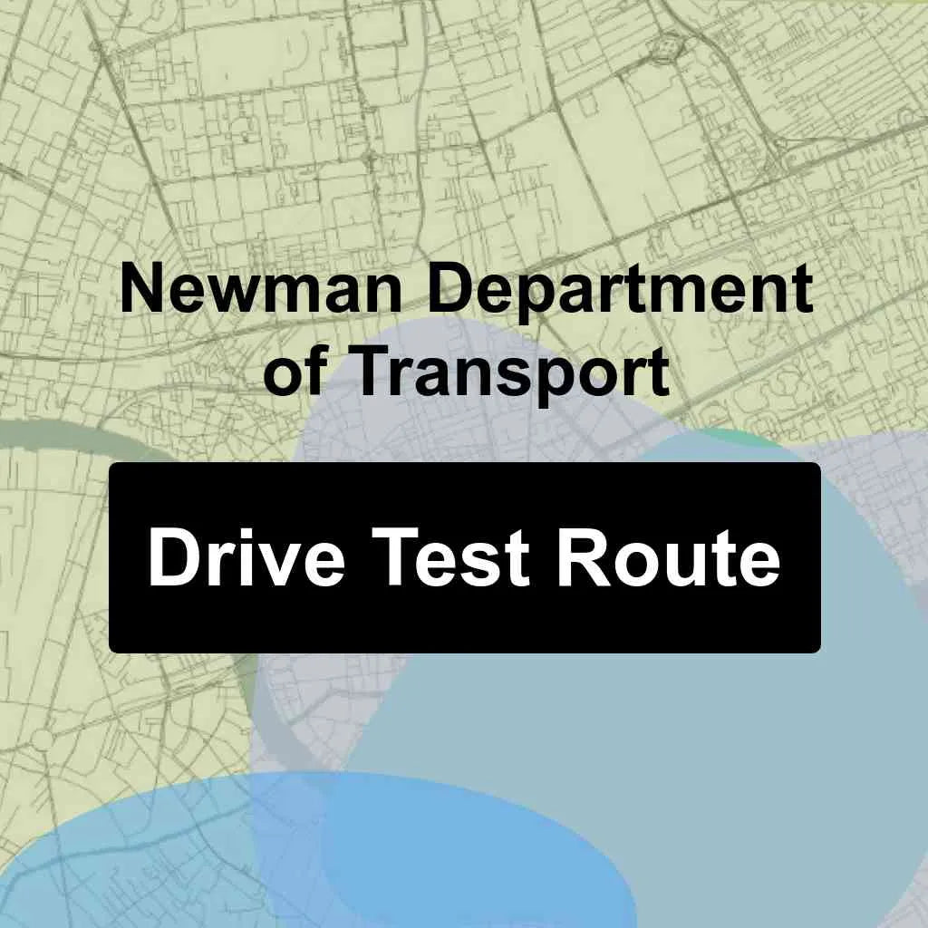 Newman Department of Transport, Western Australia (WA) Driving Test Routes