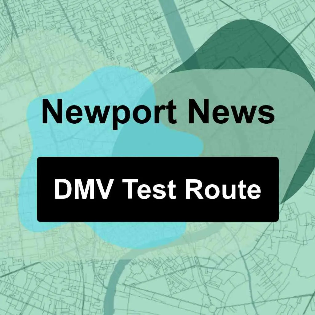 Newport News, Virginia DMV Driving Test Routes