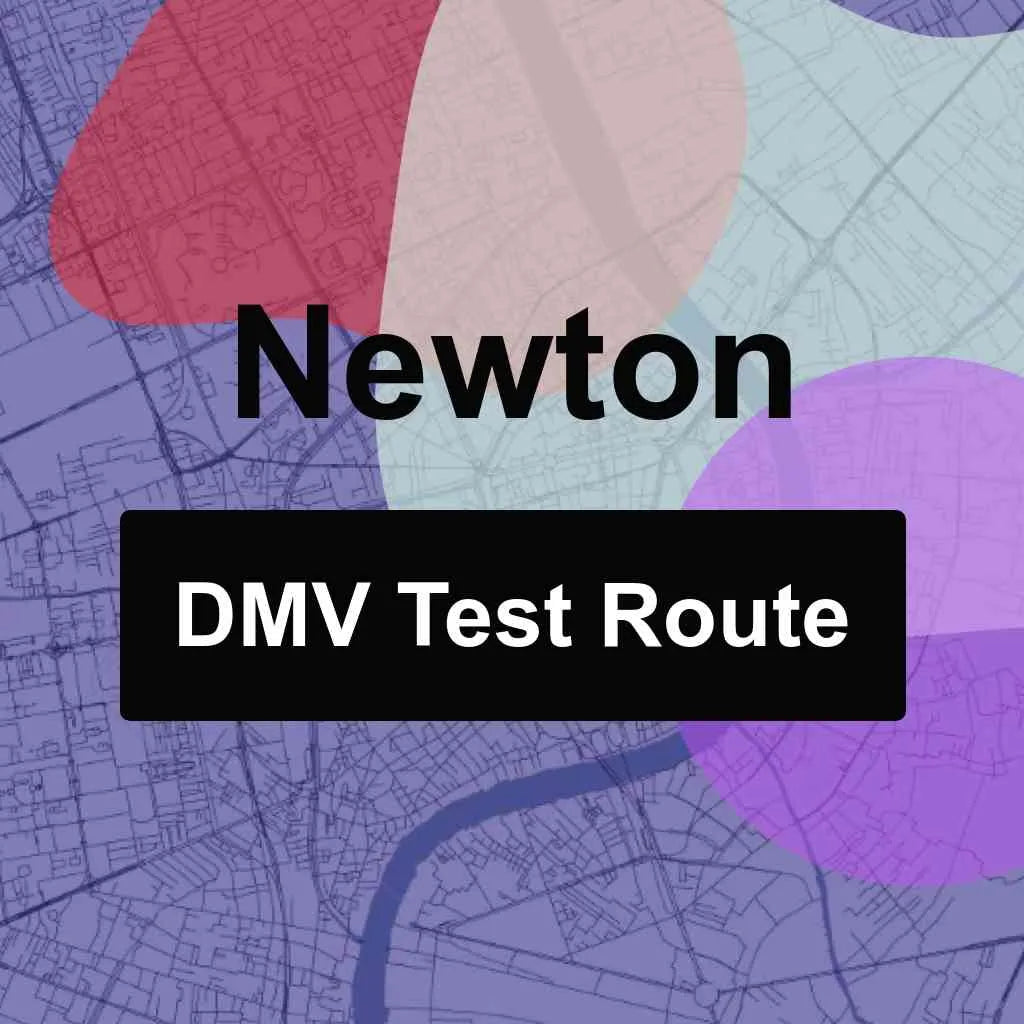 Newton, North Carolina DMV Driving Test Routes