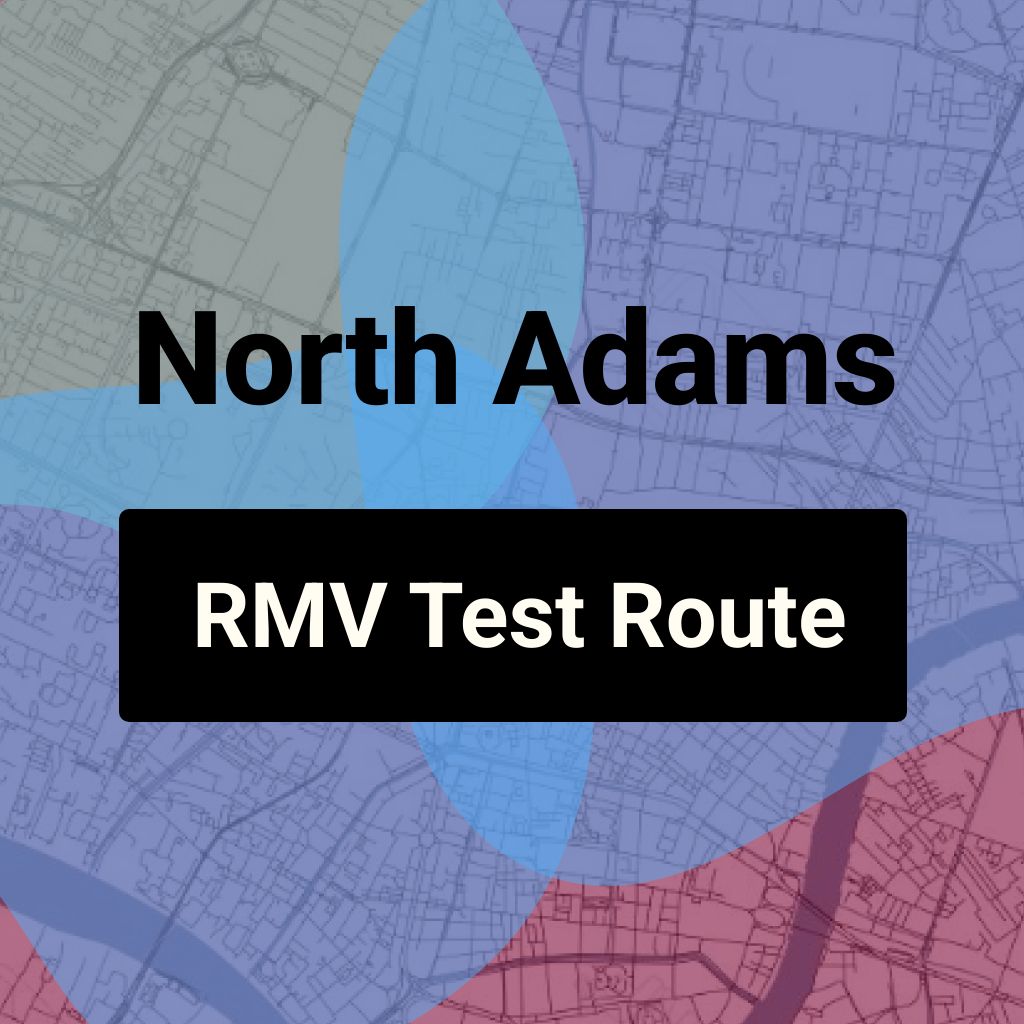 North Adams, Massachusetts RMV Driving Test Routes