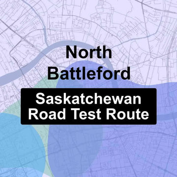 North Battleford, Saskatchewan SGI Driving Test Routes