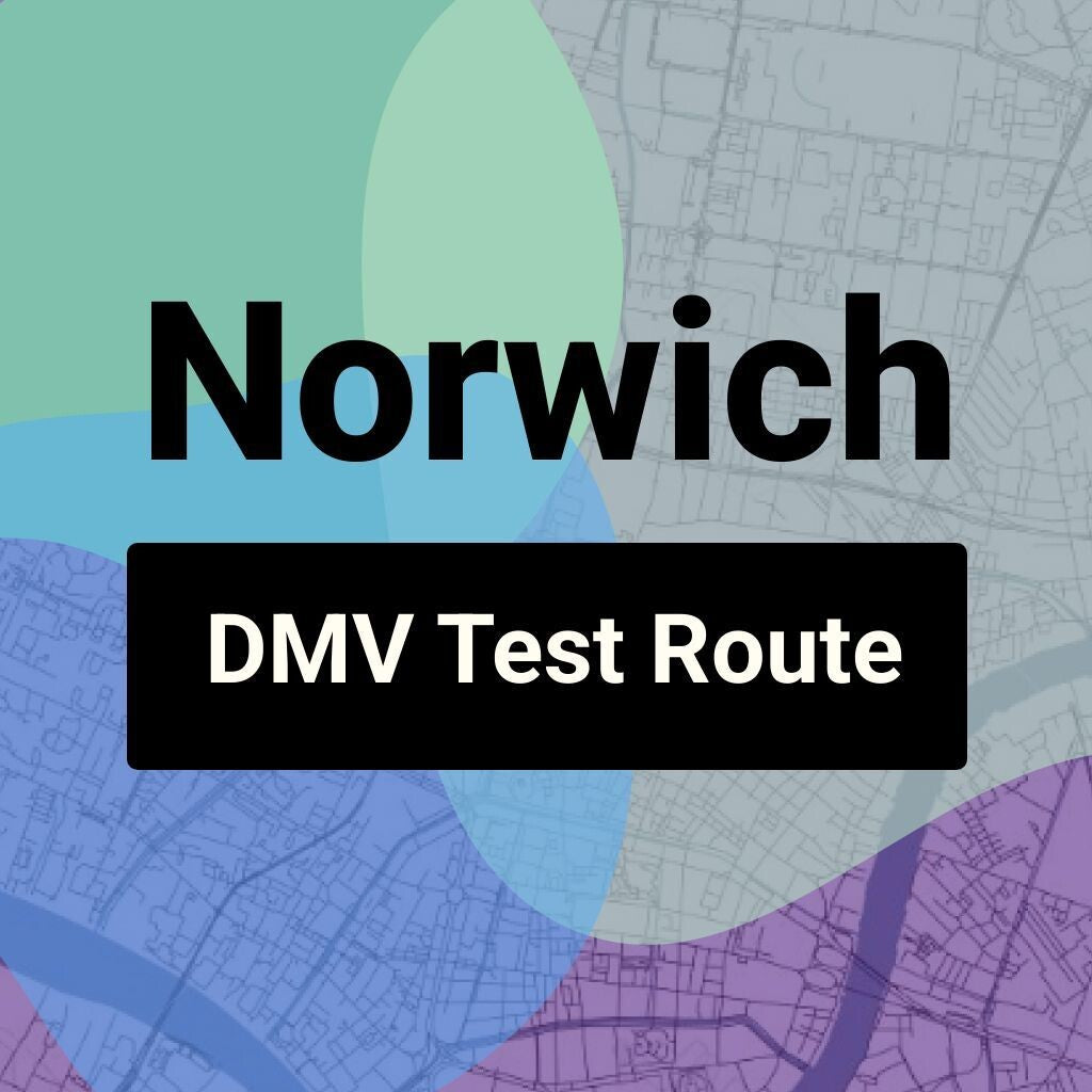 Norwich, Connecticut DMV Driving Test Routes – DriveTestRoutes.com