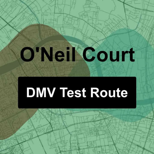 O'Neil Court, South Carolina DMV Driving Test Routes