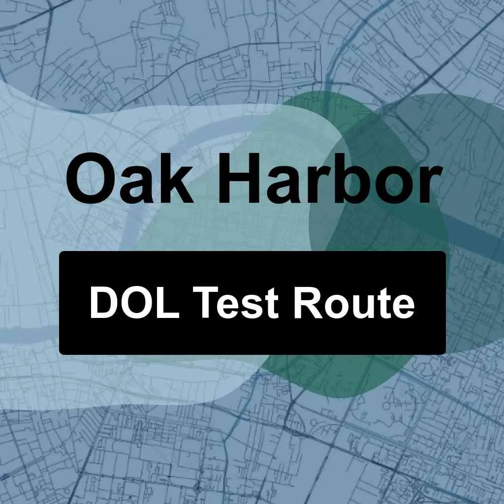 Oak Harbor, Washington DOL Driving Test Routes