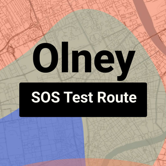 Olney, Illinois SOS Driving Test Routes