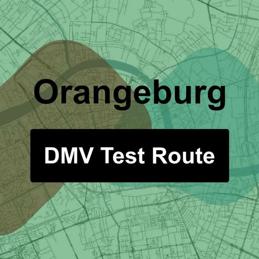 Orangeburg, South Carolina DMV Driving Test Routes